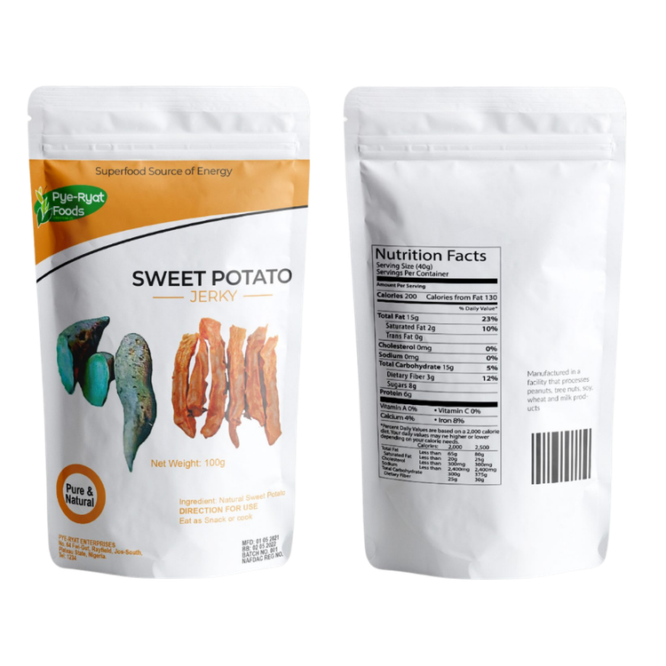 Sweet Potato Jerky